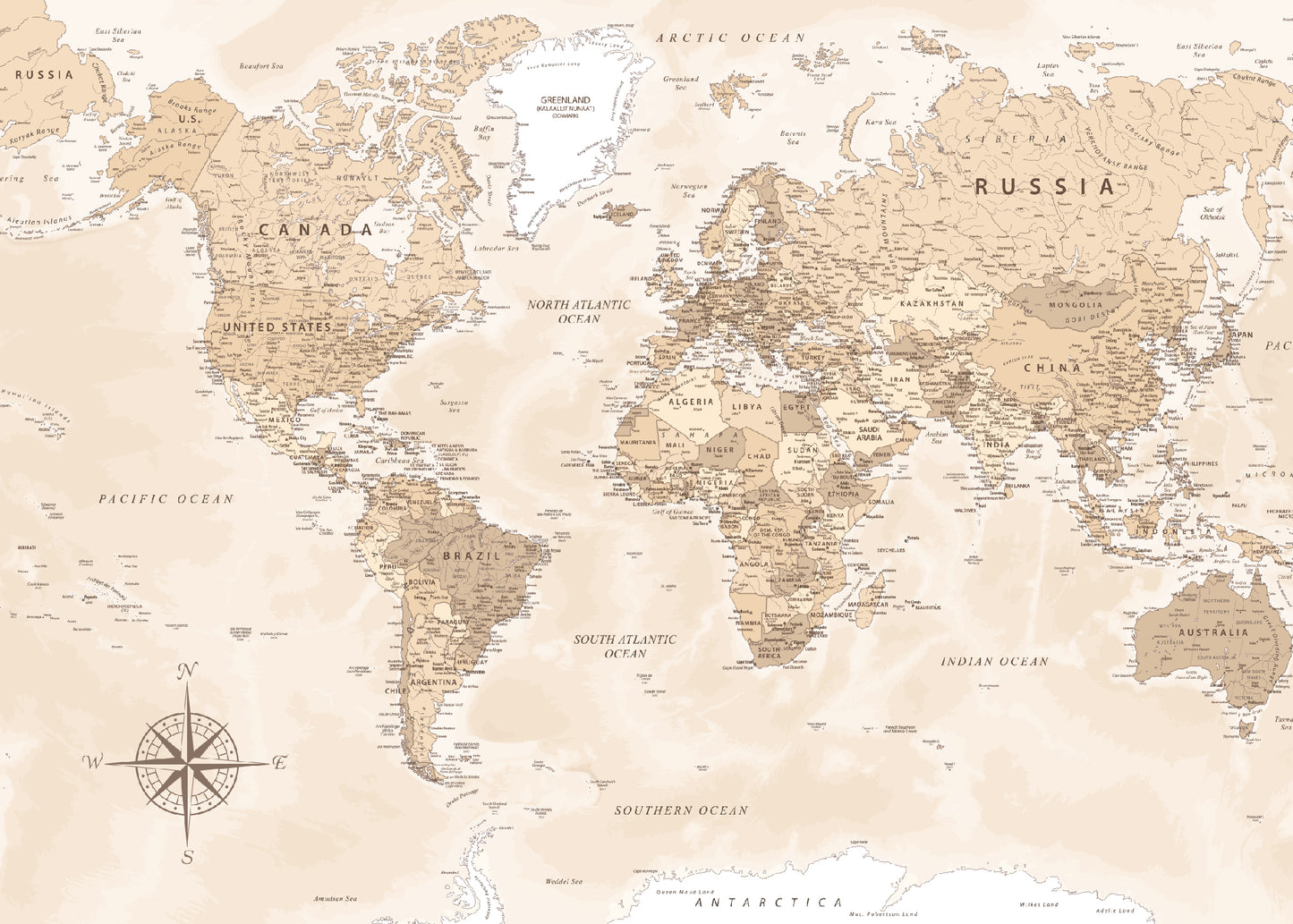 PAPEL MURAL MAPAS MAPAT003