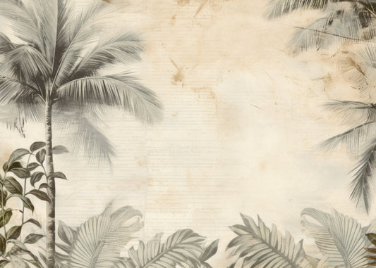 PAPEL MURAL NATURALEZA PALM005