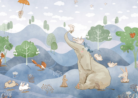 PAPEL MURAL NIÑOS MUNIÑOS003